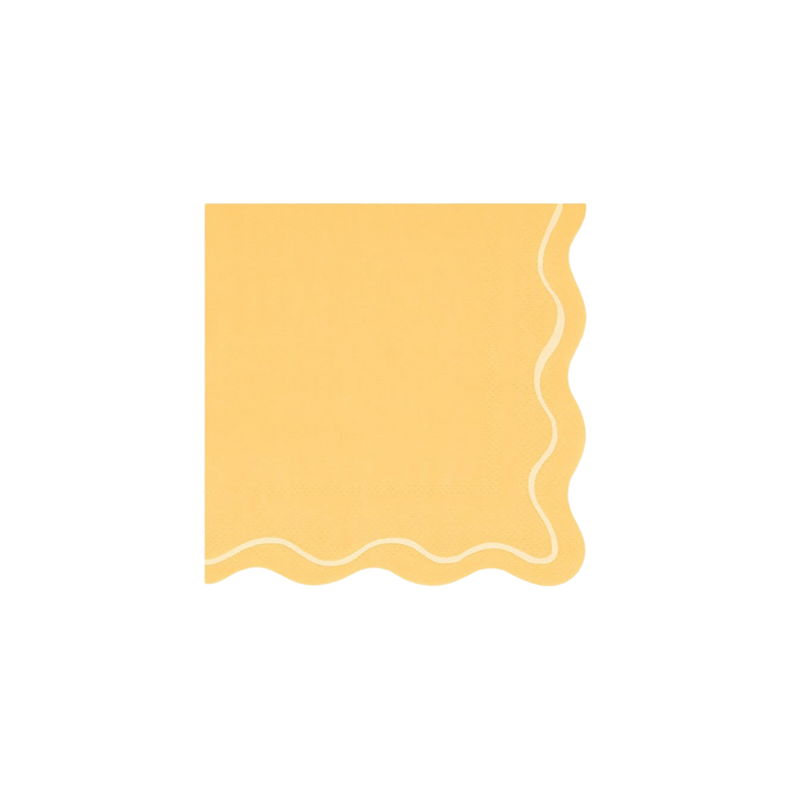 Mixed Wavy Line Small Napkins