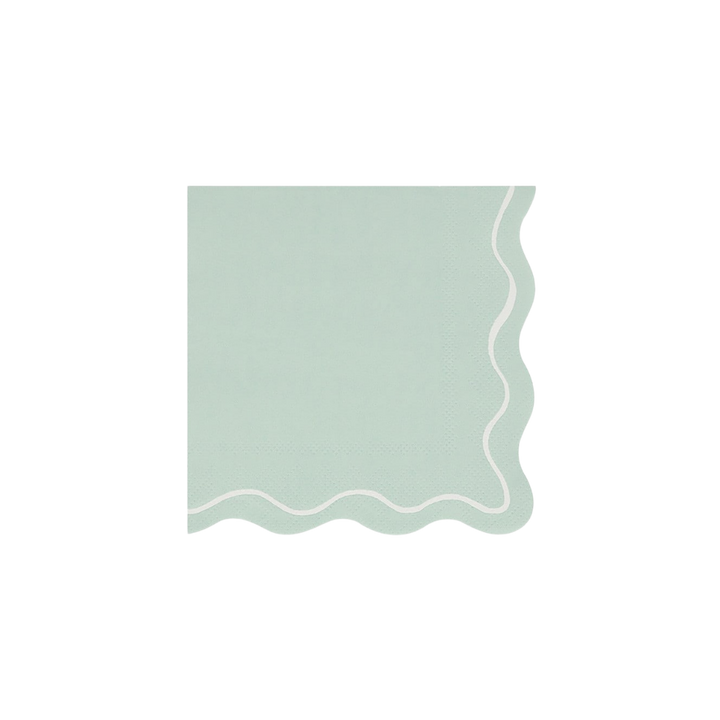 Mixed Wavy Line Small Napkins