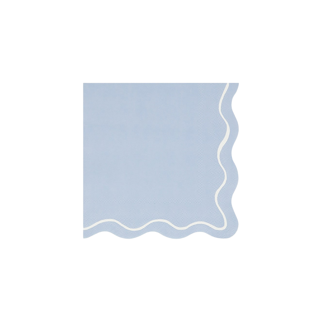 Mixed Wavy Line Small Napkins