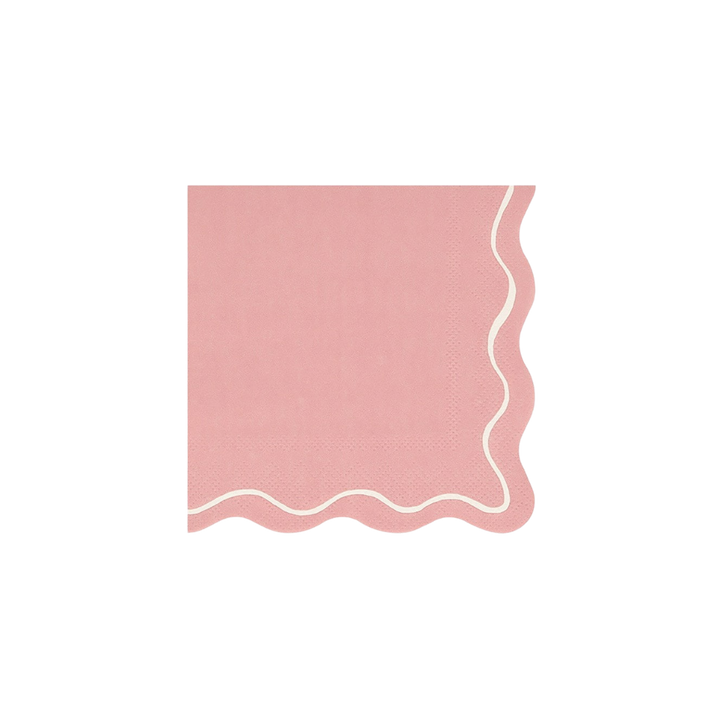 Mixed Wavy Line Small Napkins