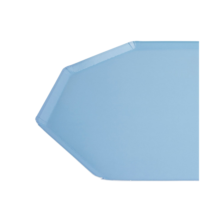 Blue Cornflower Octagonal Dinner Plates