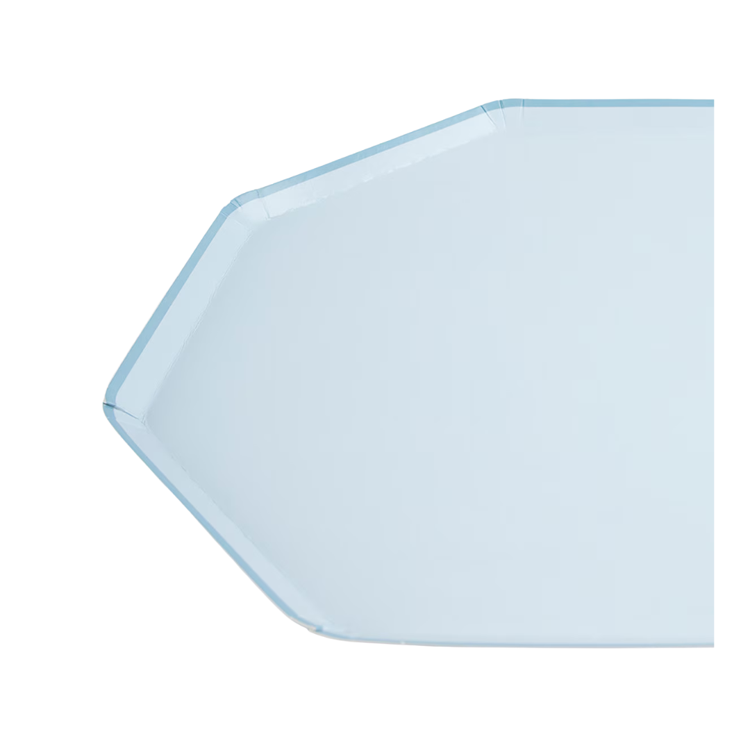Summer Sky Blue Dinner Plates