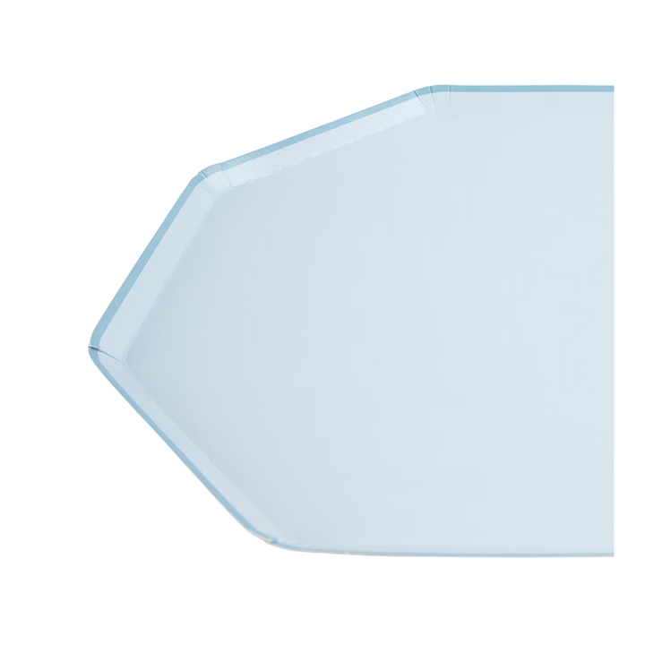 Summer Sky Blue Dinner Plates
