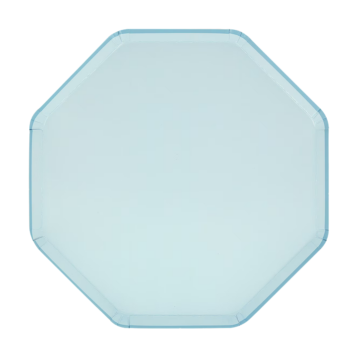 Summer Sky Blue Dinner Plates