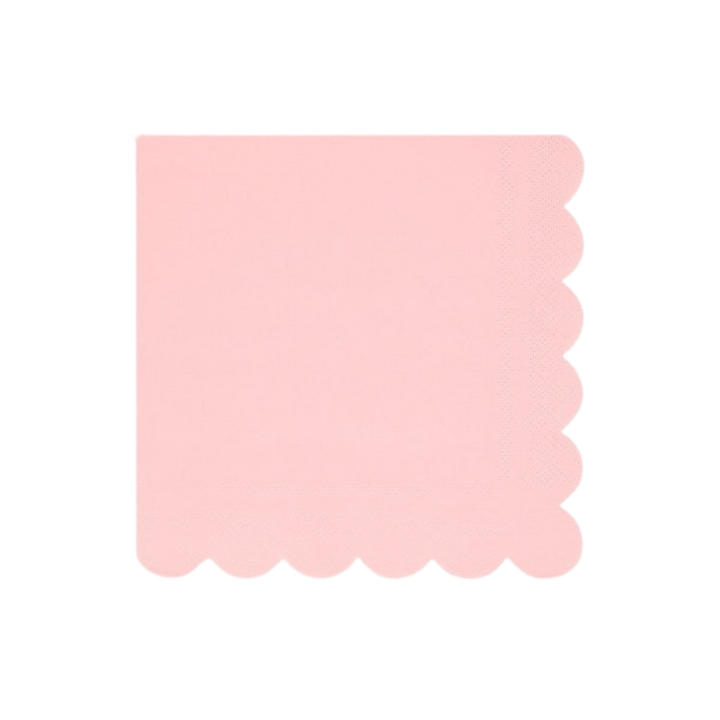 Cotton Candy Pink Dinner Napkins