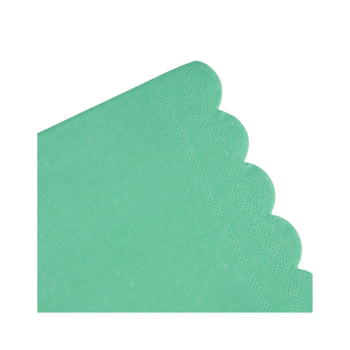 Green Emerald Cocktail Napkins