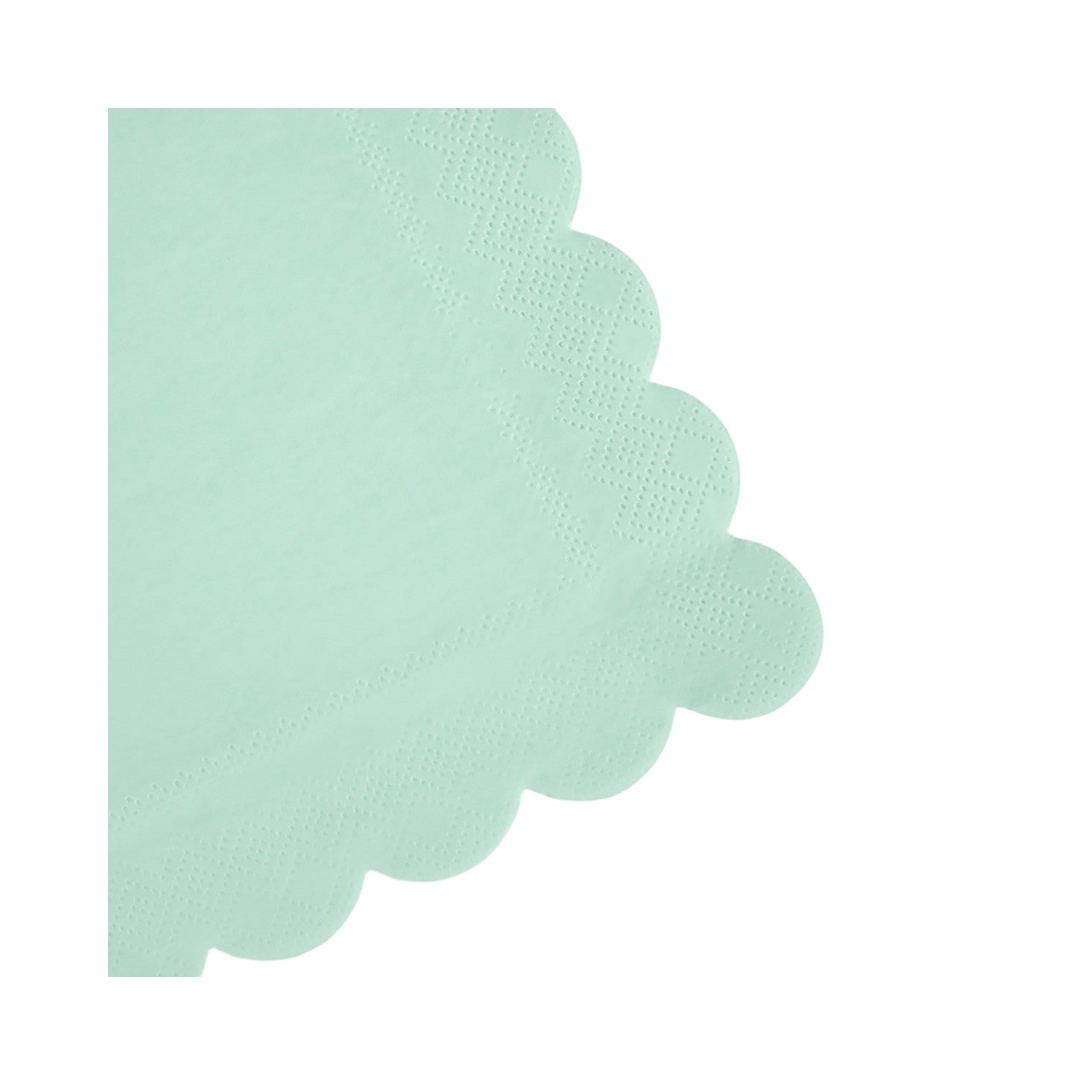 Green Sea Foam Cocktail Napkins