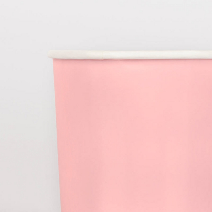 Cotton Candy Pink Cups