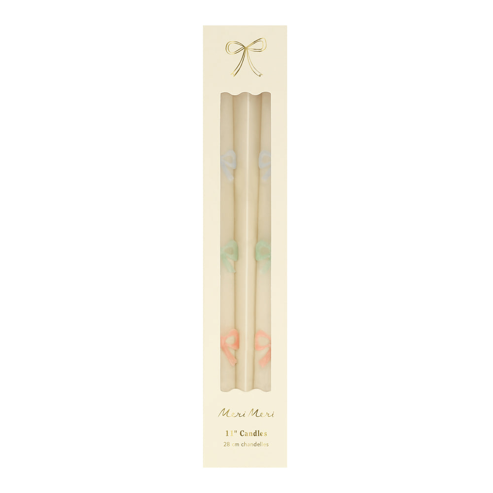 Multi Bow Taper Candles