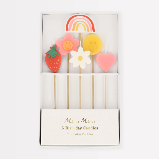 Assorted Happy Icon Candle Set
