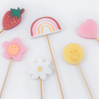 Assorted Happy Icon Candle Set