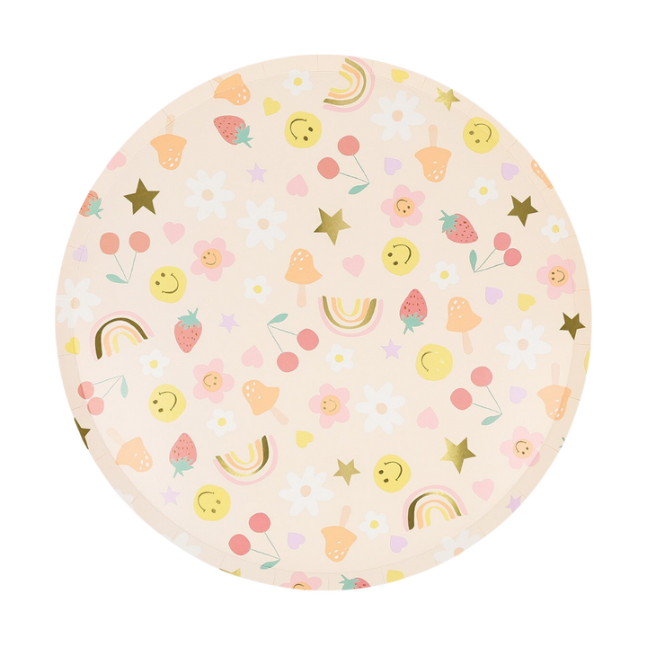 Happy Icons Dinner Plates 