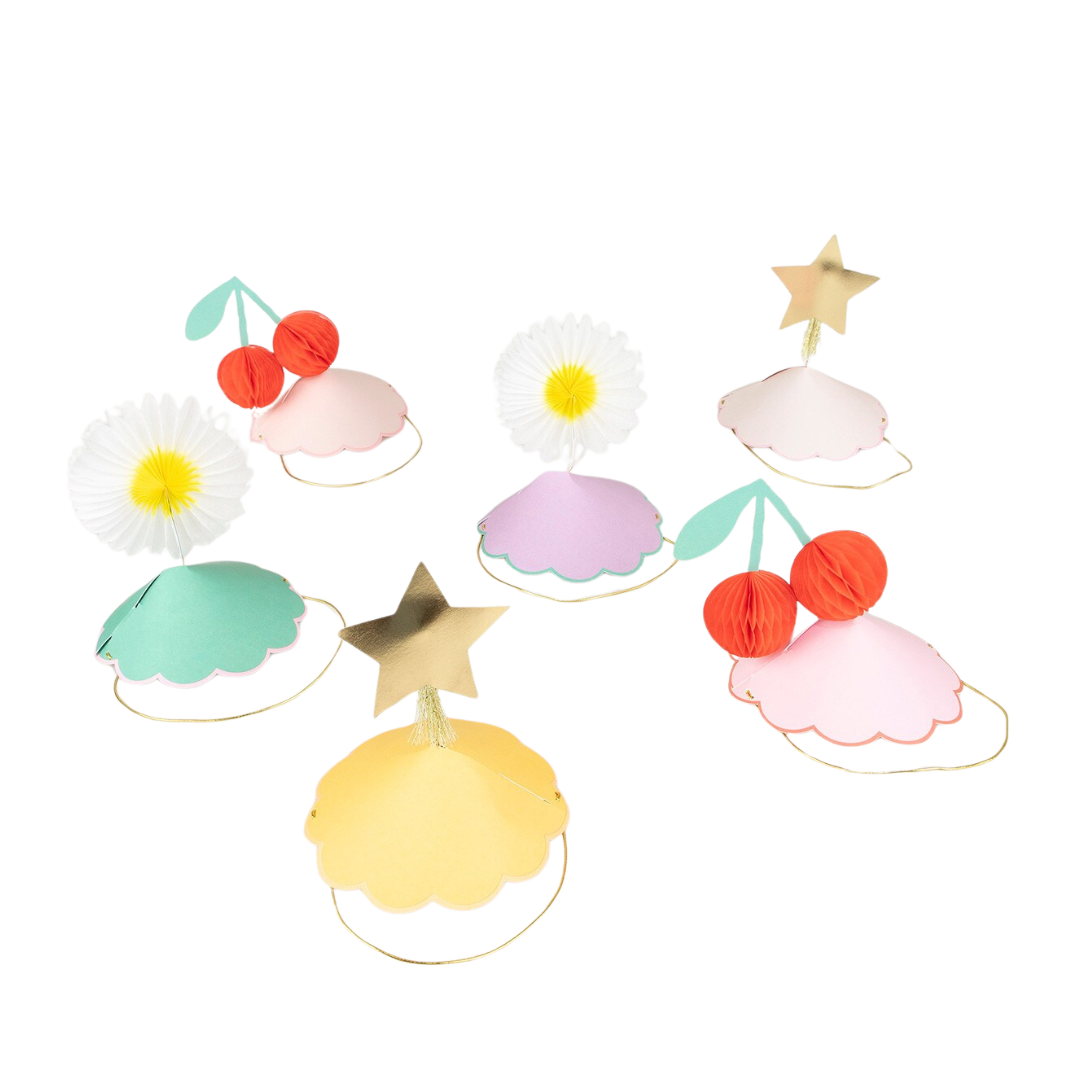 Happy Icons Party Hats