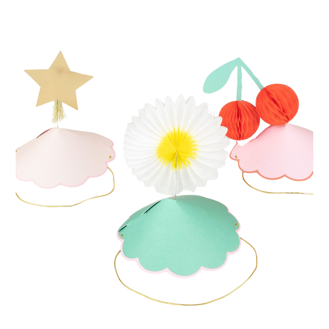 Happy Icons Party Hats