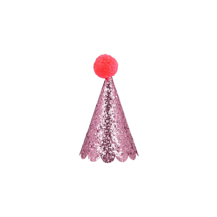 Glitter Mini Party Hats