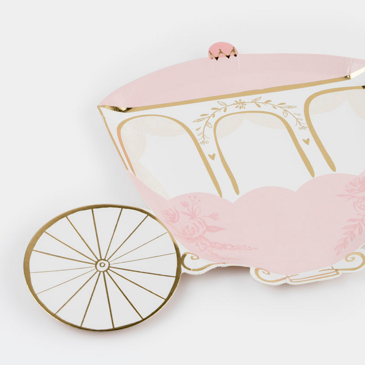 Peach Princess Carriage Plates