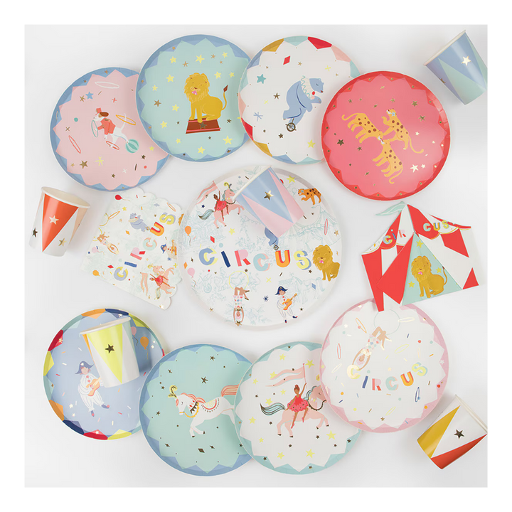 Circus Dinner Plates