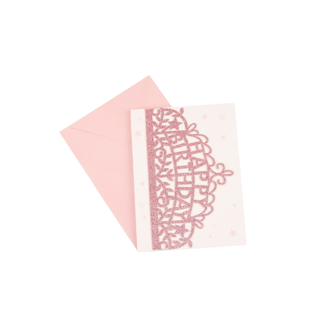 Pink Wearable Tiara Birthday Card