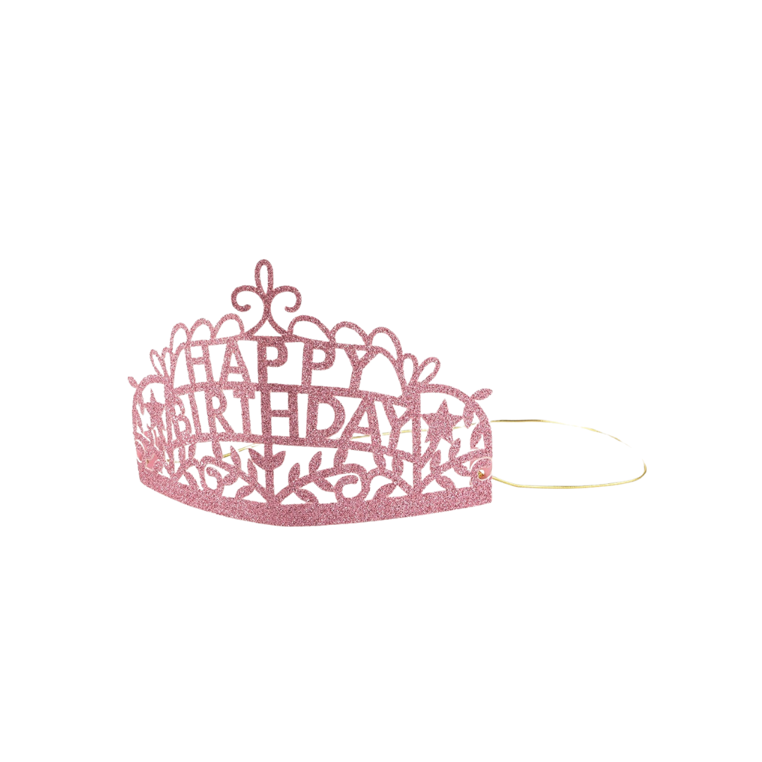 Pink Wearable Tiara Birthday Card