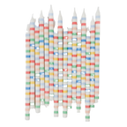 Multi Stripe Candles