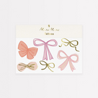 Bow Temporary Tattoos