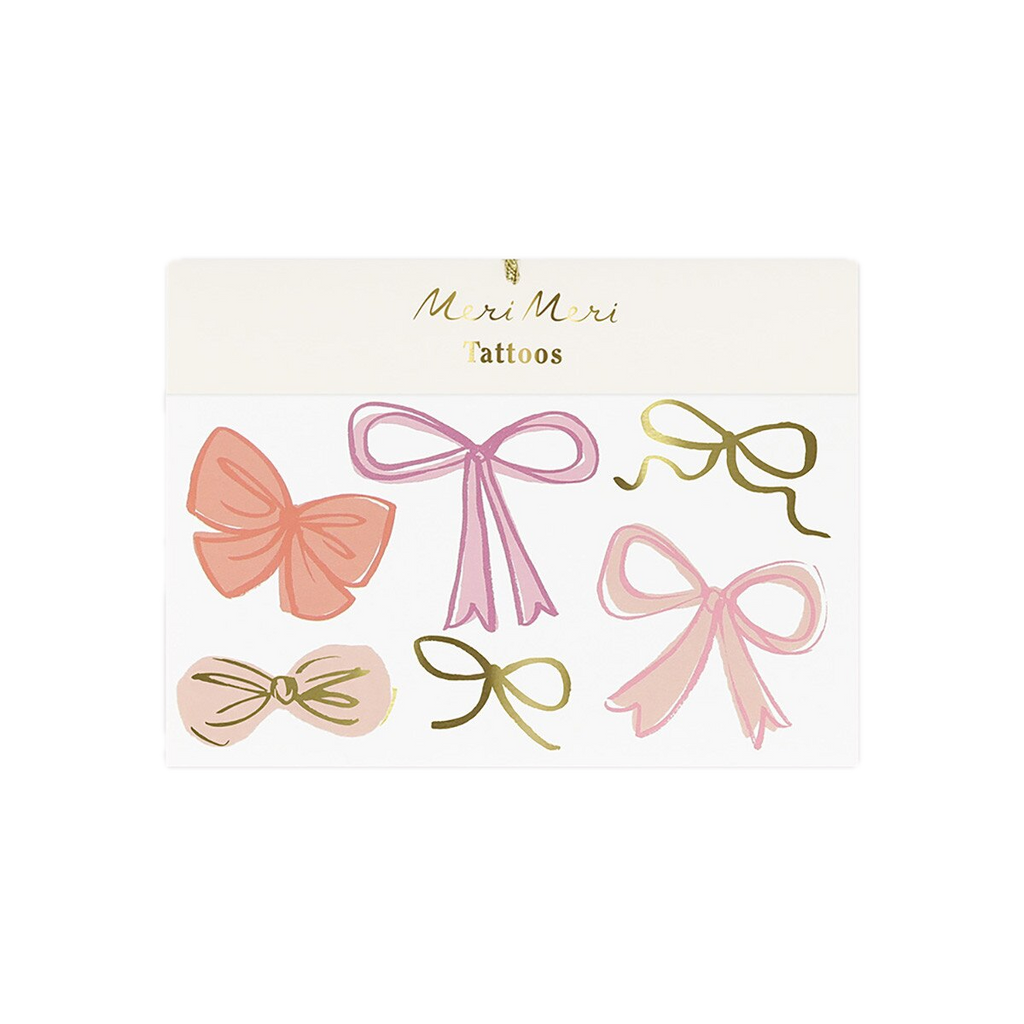 Bow Temporary Tattoos