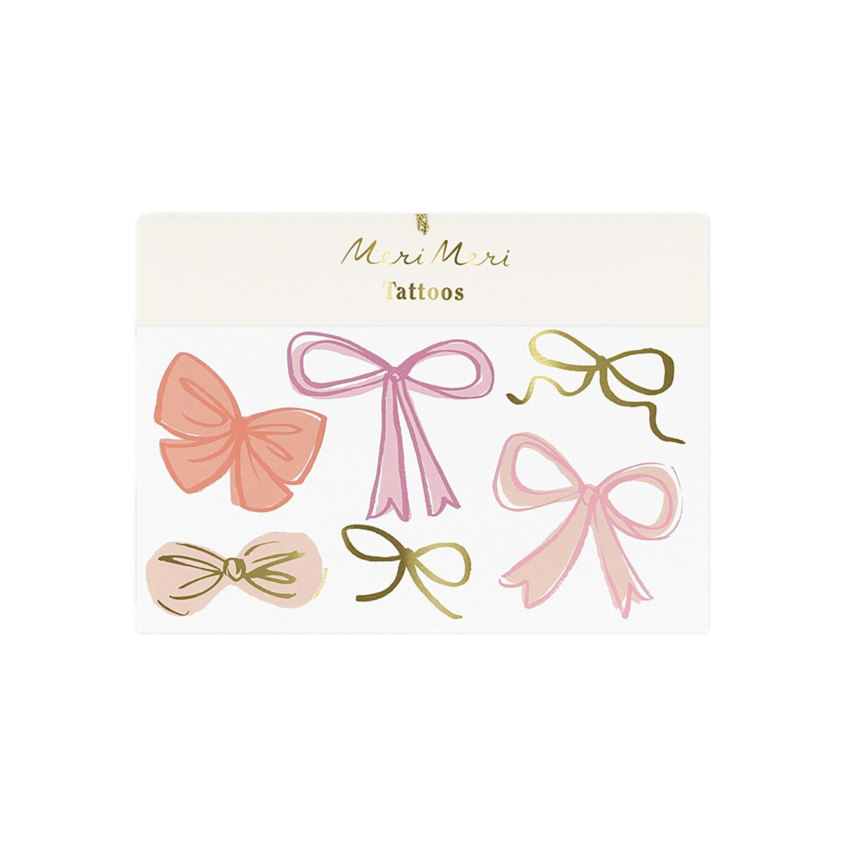 Bow Temporary Tattoos