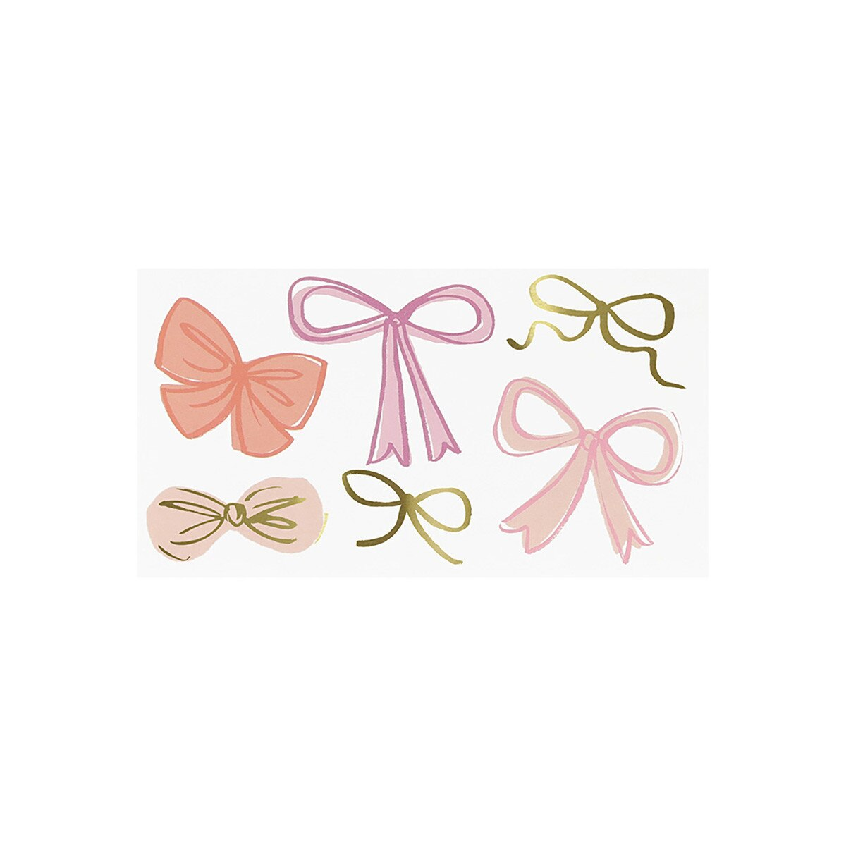 Bow Temporary Tattoos