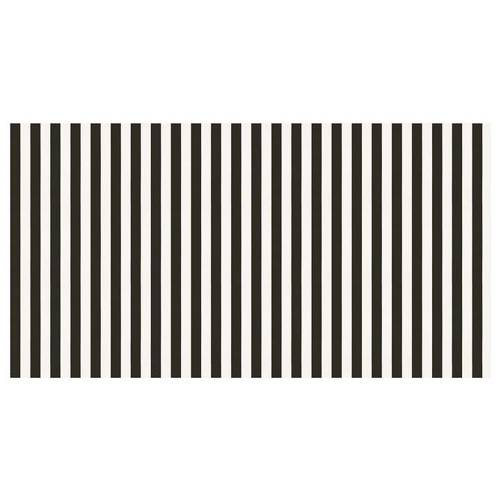 Black Striped Tablecloth