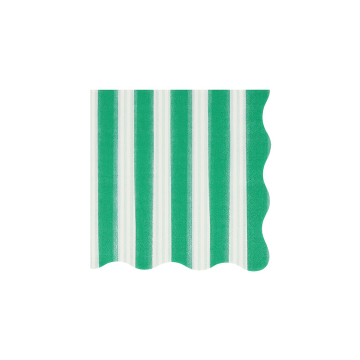 Assorted Festive Stripe Cocktail Napkins