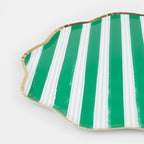 Festive Stripe Plates - 2 Sizes