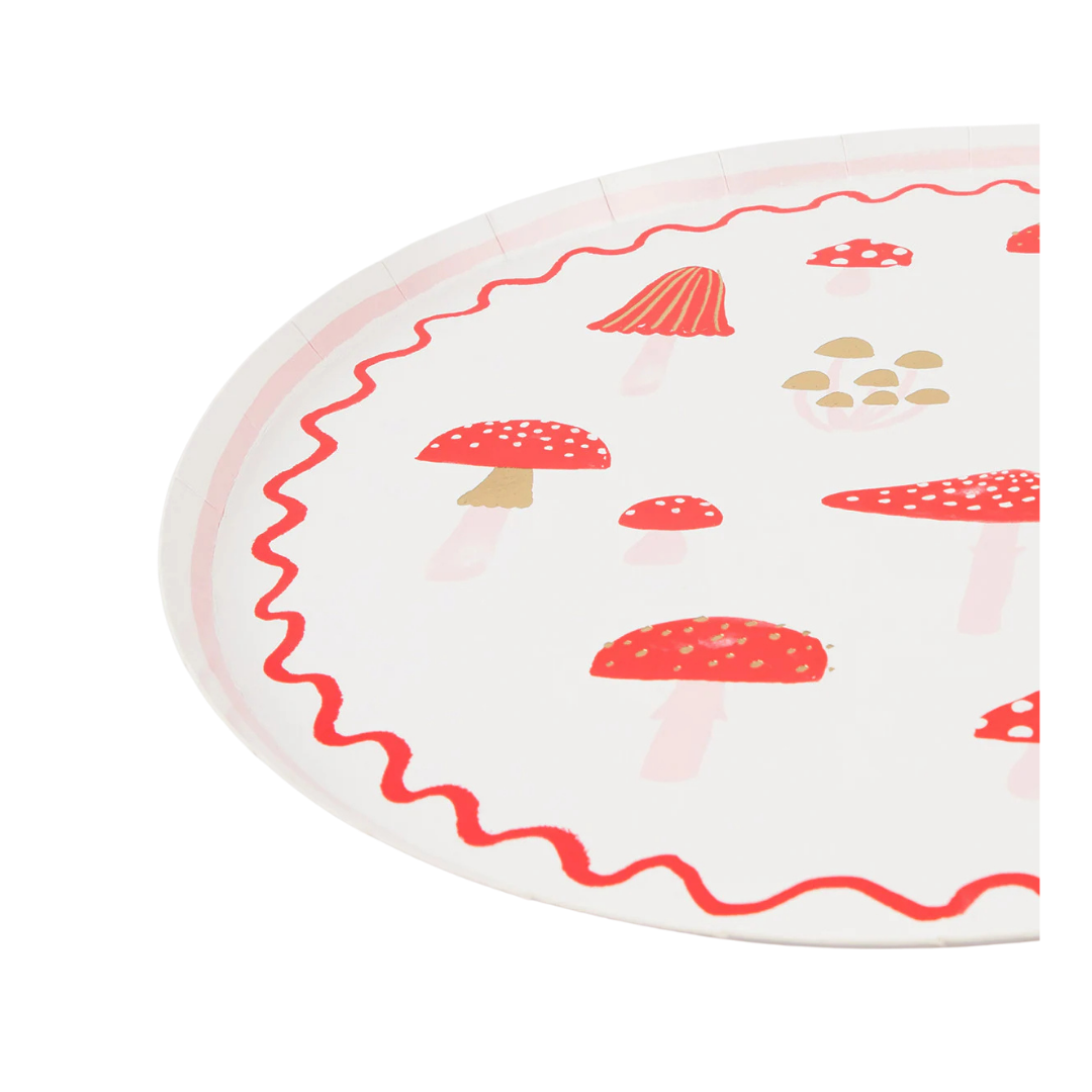 Merry Mushrooms Dinner Plates