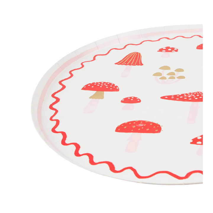 Merry Mushrooms Dinner Plates