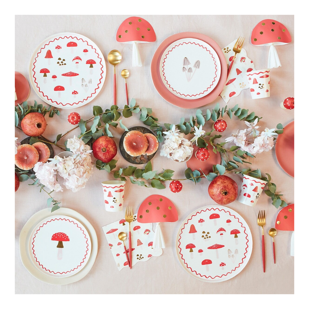 Merry Mushroom Cups