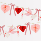 Pink and Red Lovebird Garland
