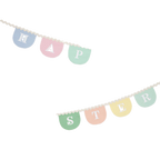 Pastel Happy Easter Fabric Garland