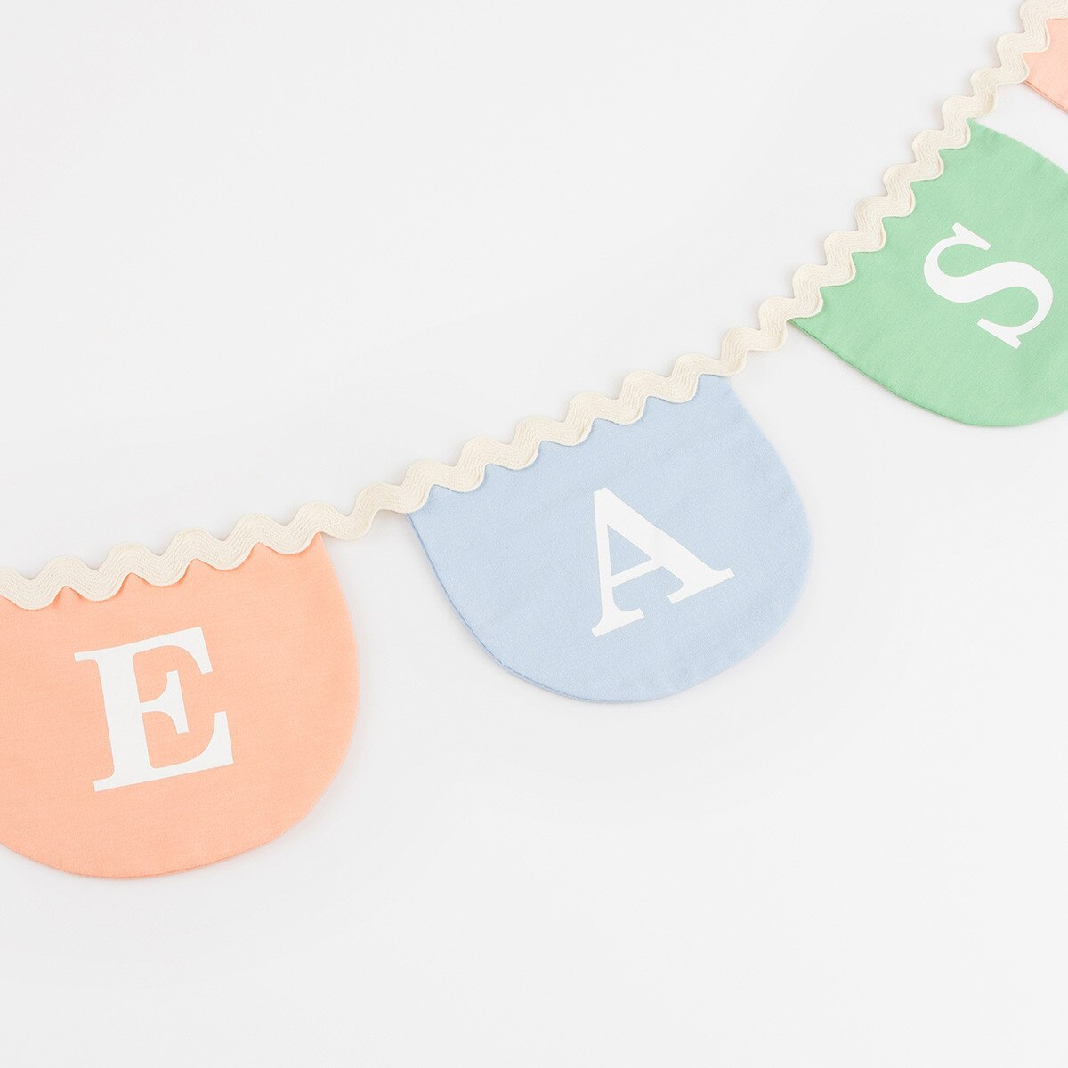 Pastel Happy Easter Fabric Garland