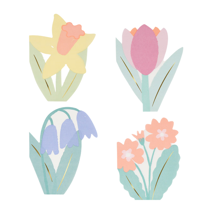 Spring Flower Napkins