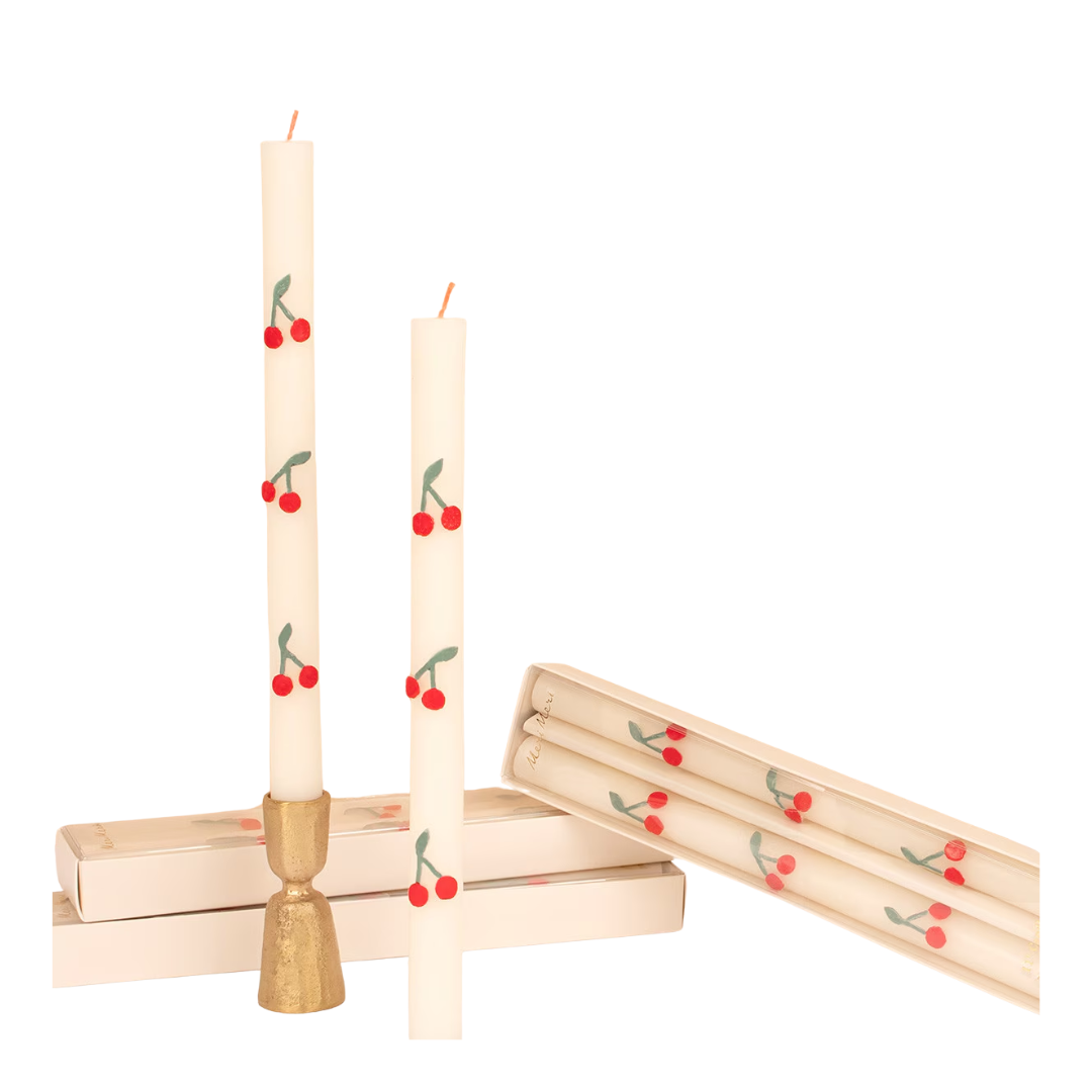 Cherry Table Candles