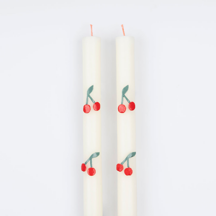 Cherry Table Candles