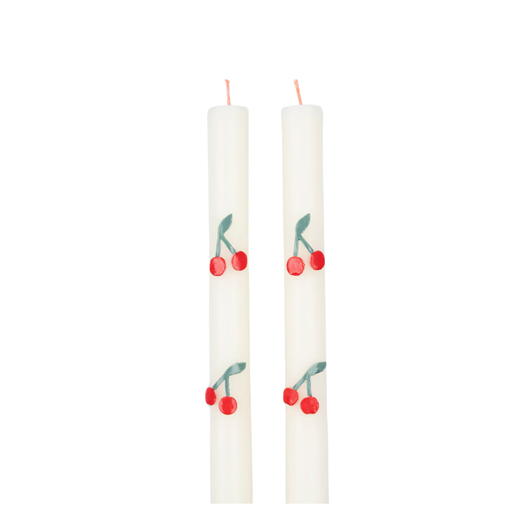 Cherry Table Candles