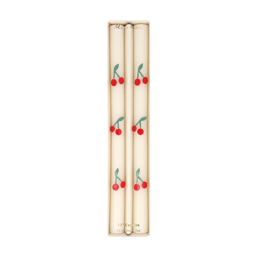 Cherry Table Candles