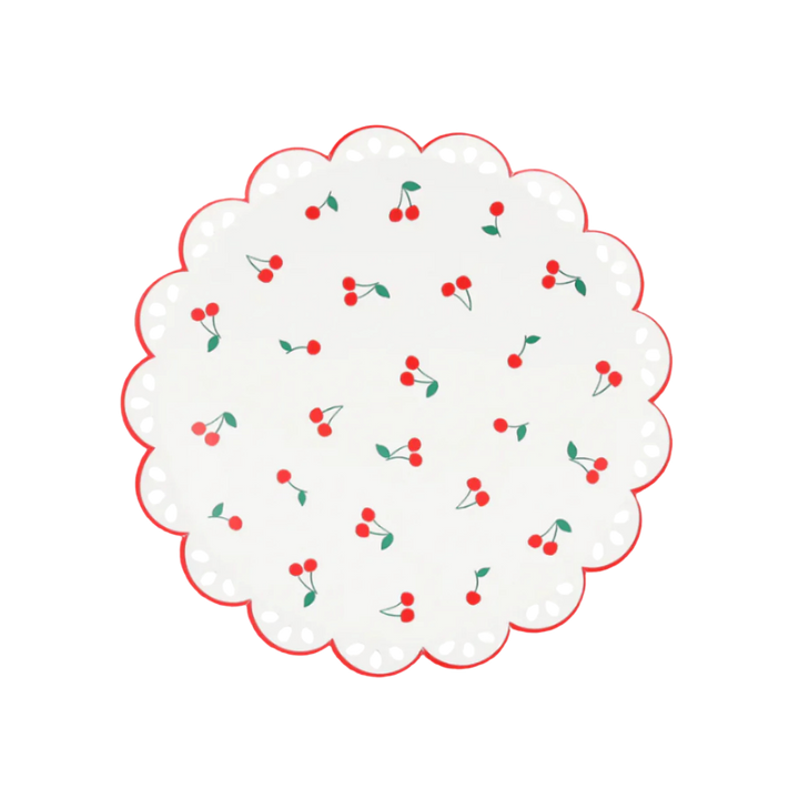 Cherry Pattern Side Plates