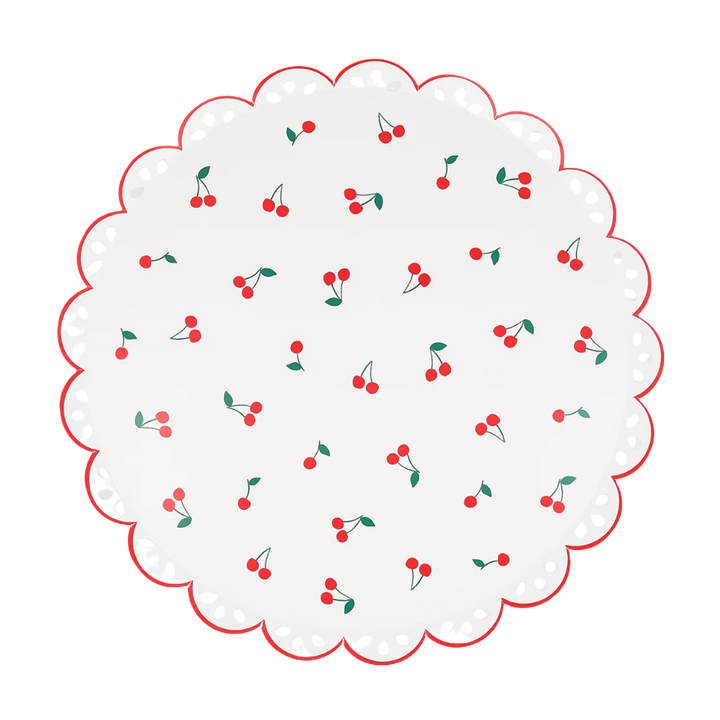 Cherry Pattern Dinner Plates