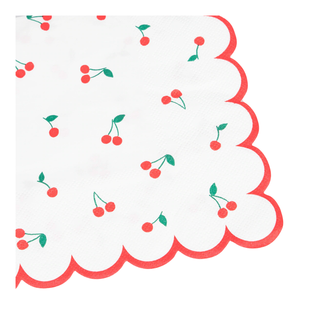 Cherry Pattern Large Napkins