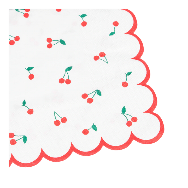 Cherry Pattern Large Napkins