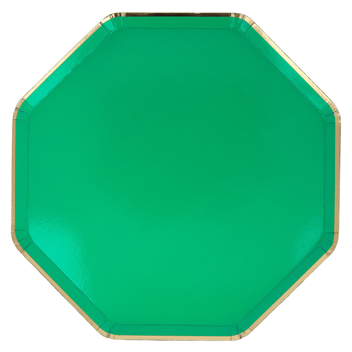 Green Fir Tree Dinner Plates