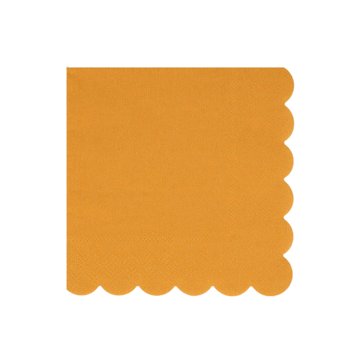 Yellow Harvest Dinner Napkins
