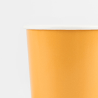 gold paper cup classic drinkware for birthday from Parte Haus party supply store in Bethesda Maryland