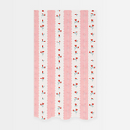 Pink and White Vintage Rose Guest Napkin